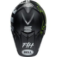 BELL Moto-9S Flex Helm - Fasthouse MC Core Matte Black/Yellow
