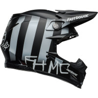 BELL Moto-9S Flex Helm - Fasthouse MC Core Matte Black/Yellow