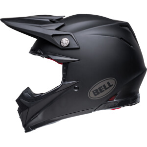 BELL Moto-9s Flex Solid Helm - Mattschwarz