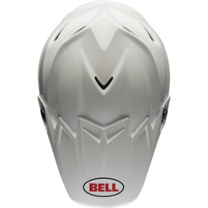 BELL Moto-9s Flex Solid Helm - Weiß