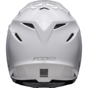 BELL Moto-9s Flex Solid Helm - Weiß