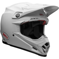 BELL Moto-9s Flex Solid Helm - Weiß