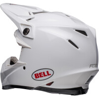 BELL Moto-9s Flex Solid Helm - Weiß