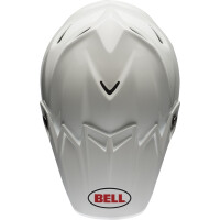 BELL Moto-9s Flex Solid Helm - Weiß