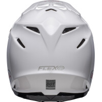 BELL Moto-9s Flex Solid Helm - Weiß