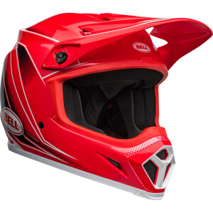 BELL MX-9 Mips Helm - Zone Gloss Red