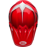 BELL MX-9 Mips Helm - Zone Gloss Red