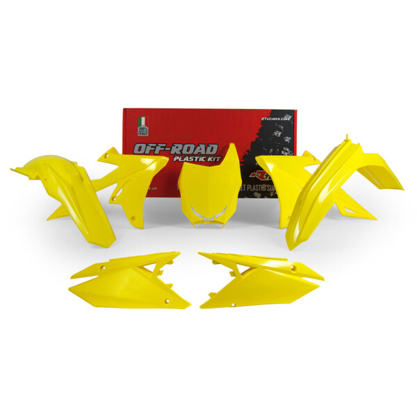 Plastikkit RMZ 450 18- / RMZ 250 19- gelb 5 tlg.