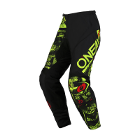 ONEAL ELEMENT PANTS ATTACK BLACK/NEON YELLOW