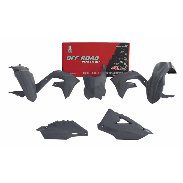 Plastikkit Kawasaki KX 450 2019- / KXF 250 21- Grau 5 tlg.