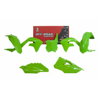 Plastikkit Kawasaki KX 450 2019- / KXF 250 21- Grün 5 tlg.