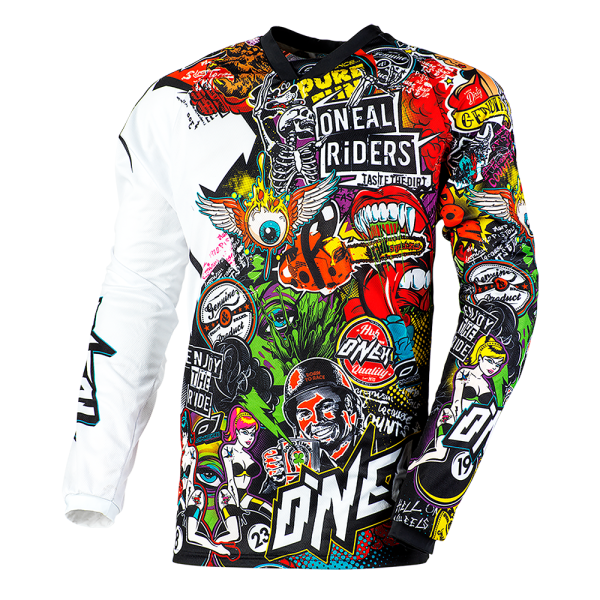 ONEAL MAYHEM JERSEY CRANK BLACK/MULTI
