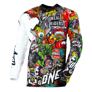ONEAL MAYHEM JERSEY CRANK BLACK/MULTI