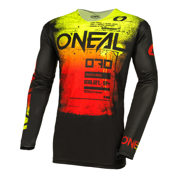 ONEAL MAYHEM JERSEY SCARZ BLACK/RED