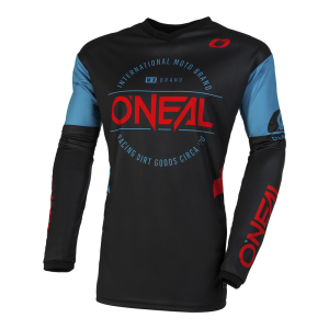 ONEAL ELEMENT JERSEY BRAND BLACK/BLUE