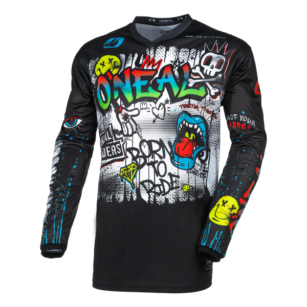 ONEAL ELEMENT JERSEY RANCID BLACK/WHITE