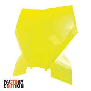 Factory Nummerntafel vorn für KTM SX/F 23- Neon Gelb