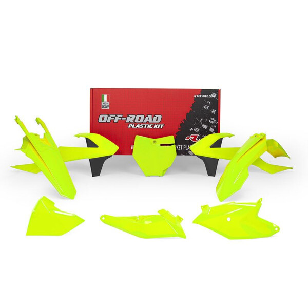 Rtech Plastikkit für KTM SX 85 18- Neon Gelb 6tlg