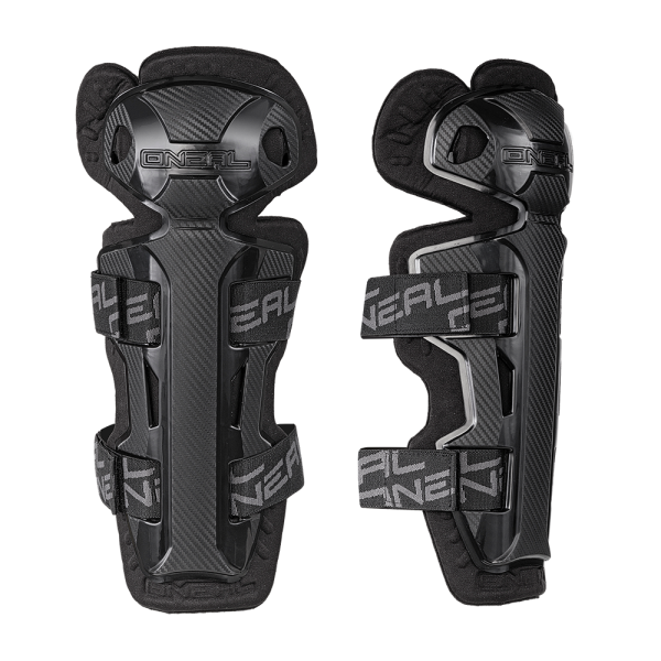 ONEAL PRO II RL CARBON LOOK KNEE CUPS BLACK