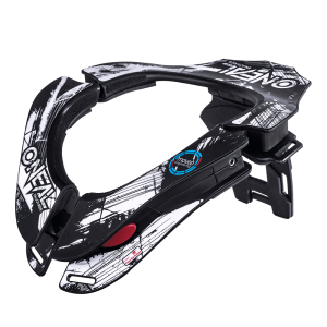 ONEAL TRON NECKBRACE SHOCKER BLACK/WHIT
