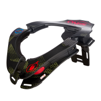 ONEAL TRON NECKBRACE COVERT BLACK/GREEN