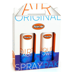 Twin Air Luftfilter-Reinigungsspray-Entferner-Pak -Liquid...