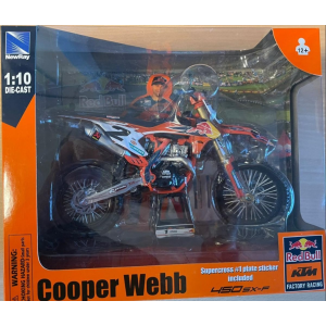 Miniatur KTM Cooper Webb (Nr. 2) 1:10