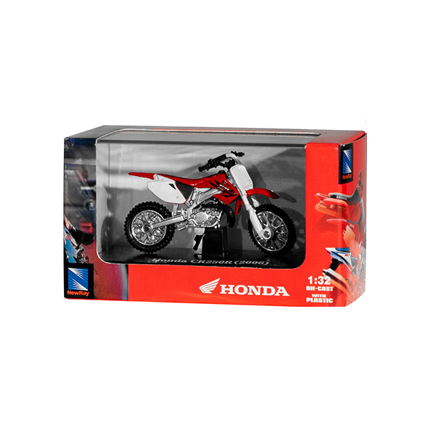Miniatur Motocross MIX 1:32 Überraschung (CRF/KXFoderYZF)