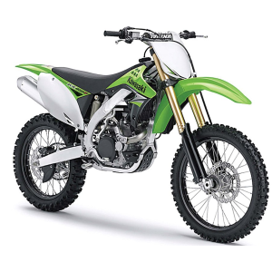 Miniatur Motorrad Kawasaki Cross 1:18