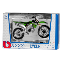 Miniatur Motorrad Kawasaki Cross 1:18
