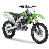 Miniatur Motorrad Kawasaki Cross 1:18