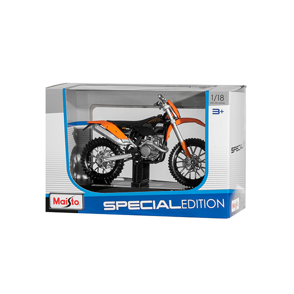 Miniatur Motorrad KTM Cross 1:18