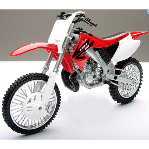 Miniatuur motor cross Honda 1:12