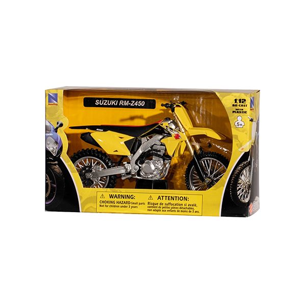 Miniatur motor cross Suzuki 1:12