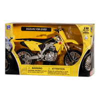 Miniatuur motor cross Suzuki 1:12
