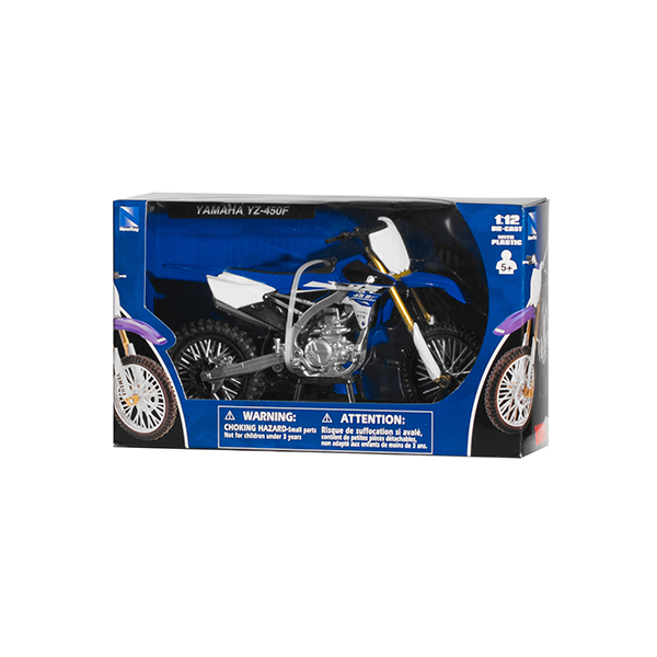 Miniatuur motor cross Yamaha 1:12