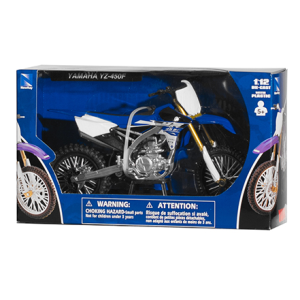 Miniatuur motor cross Yamaha 1:12