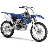 Miniatuur motor cross Yamaha 1:12