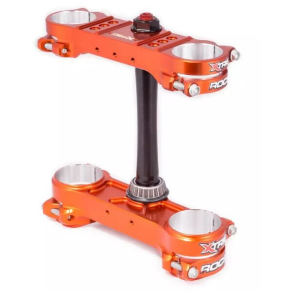 Xtrig Rocs Gabelbrücke orange KTM SX/SXF/EXC/EXC-F, Husqvarna TC/TE/FC/FE 14-23, GasGas Offset 20-22