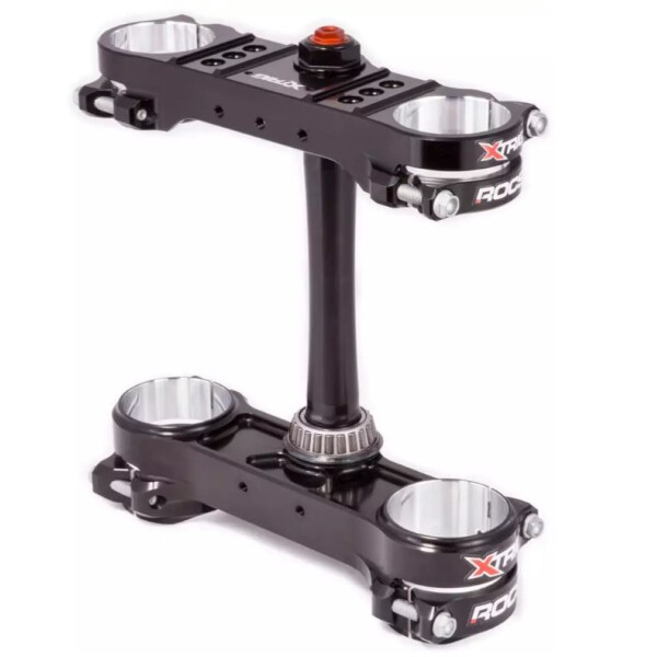 Xtrig ROCS tech Gabelbrücke Husqvarna TC65 / KTM SX65 / Gas-Gas MC65 2021-2023 - schwarz