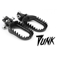 S3 Punk Fußrasten KTM SX/F 16-22, EXC 17-23, Husqvarna FC TC 16-22, TE FE 17-23 Schwarz