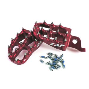 ZAP E-Peg Fußraste KXF 250 06- / 450 07- red