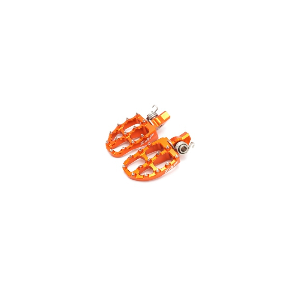ZAP E-Peg Fußraste für KTM SX/F 16-22, EXC 17-23 Orange