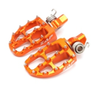 ZAP E-Peg Fußraste für KTM SX/F 16-22, EXC 17-23 Orange