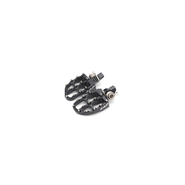 ZAP E-Peg Fußraste für KTM SX/F 16-22, EXC 17-23, Husqvarna TC/FC 16-22, TE/FE 17-23, GasGas MC/EC 2021- Schwarz