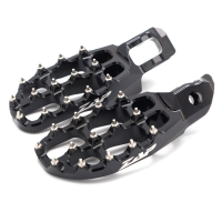ZAP E-Peg Fußraste für KTM SX/F 23-, Husqvarna TC/FC 23- Schwarz