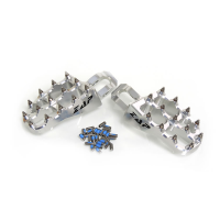 ZAP E-Peg Fußrasten RMZ 250 10- / 450 08- silber