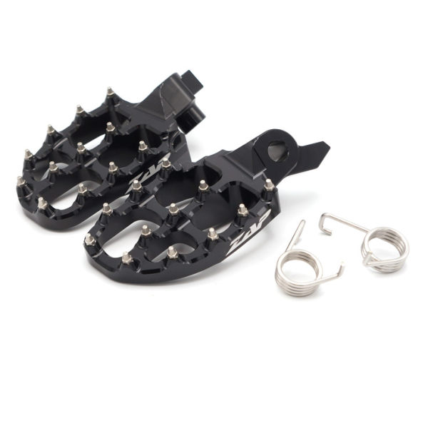 ZAP E-Peg Fußraste für Yamaha YZ 450F 23-, 250F 24-, Fantic XXF 450 23- Schwarz