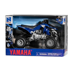 Miniatuur Quad Yamaha Blau  1:12