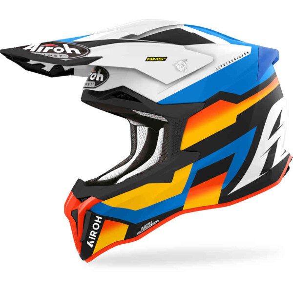 Airoh Helm Stryker XS Blue Glam Matt